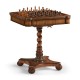 Oyster Veneer Games Table
