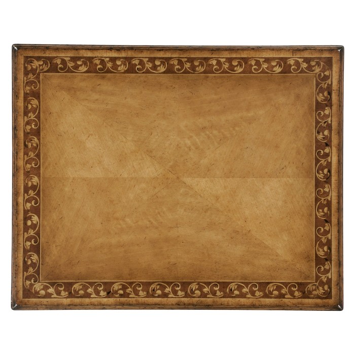 Louis XIV style rectangular side table