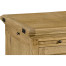 Gothic Natural Oak Wine Cabinet Small