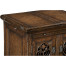 Gothic Dark Oak Wine Cabinet Small