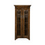 Tall Gothic Dark Oak Wine Cabinet