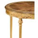 Napoleon III Mahogany Centre Table (Gilded  Base)