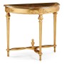 Napoleon III Gilded Demilune Console