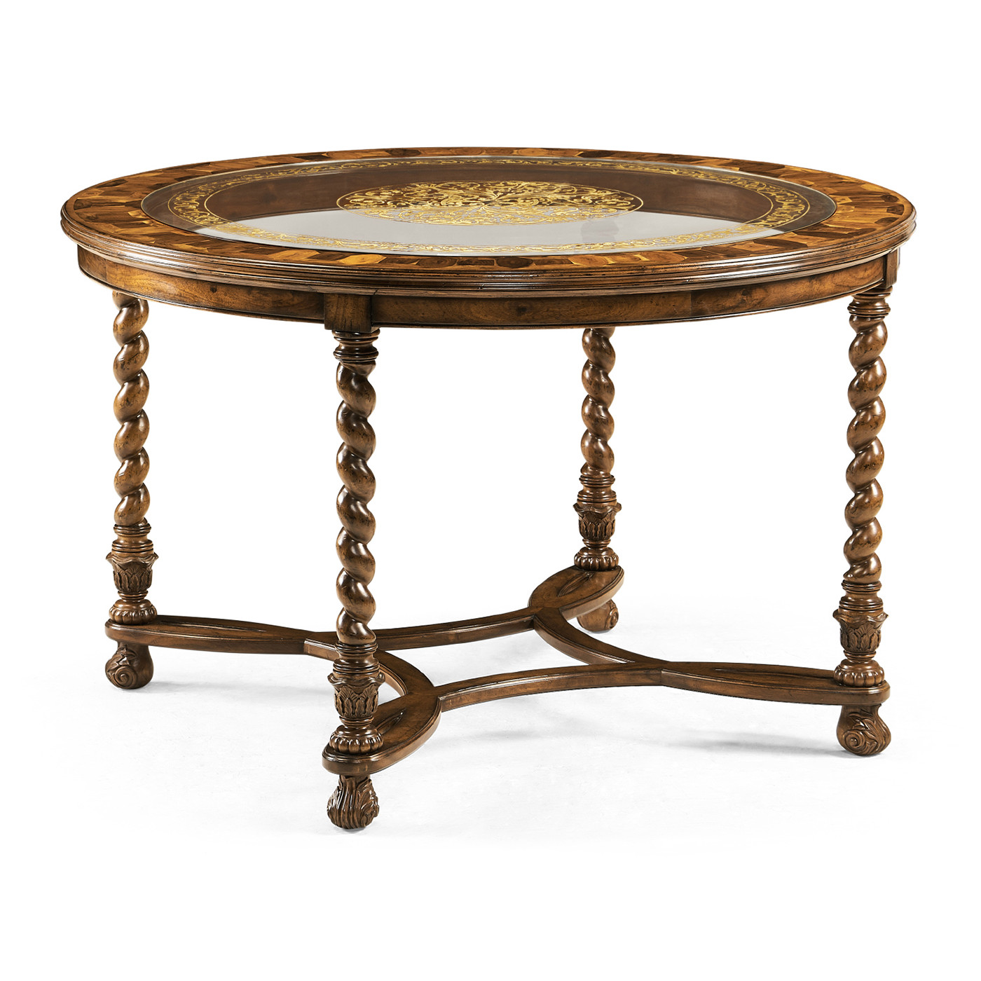 Oyster & Églomisé Breakfast/Centre Table 48