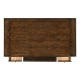 Large Elizabethan Style Dark Oak Desk