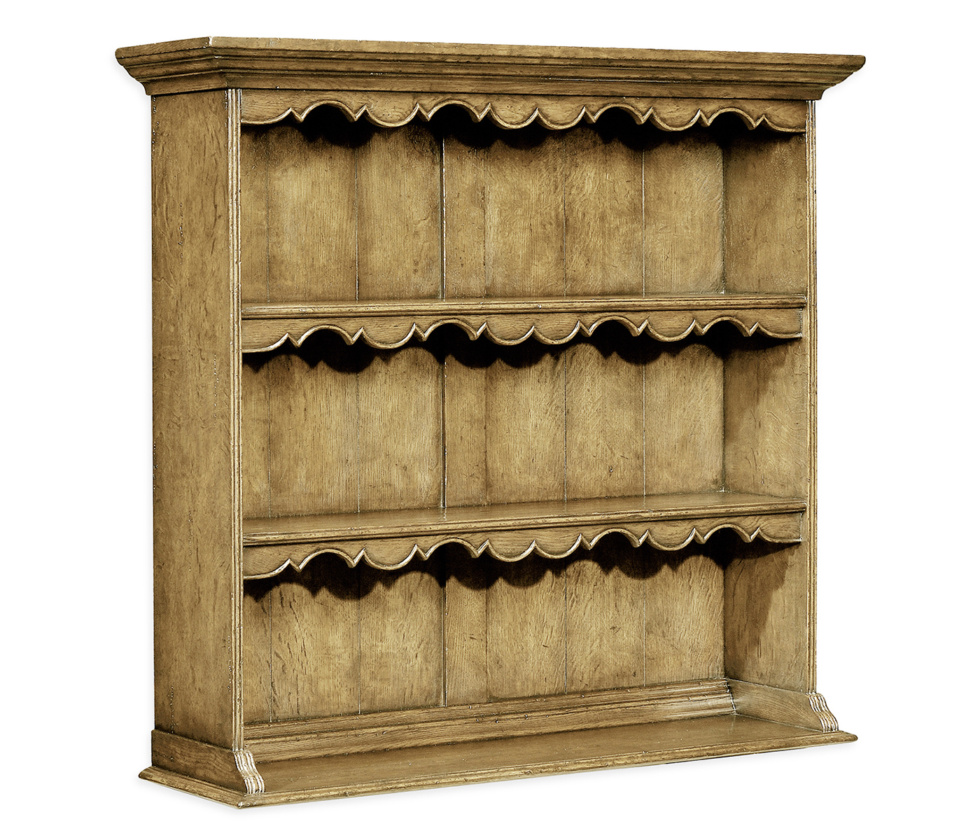 Natural Oak Hanging Shelf Unit without Hooks