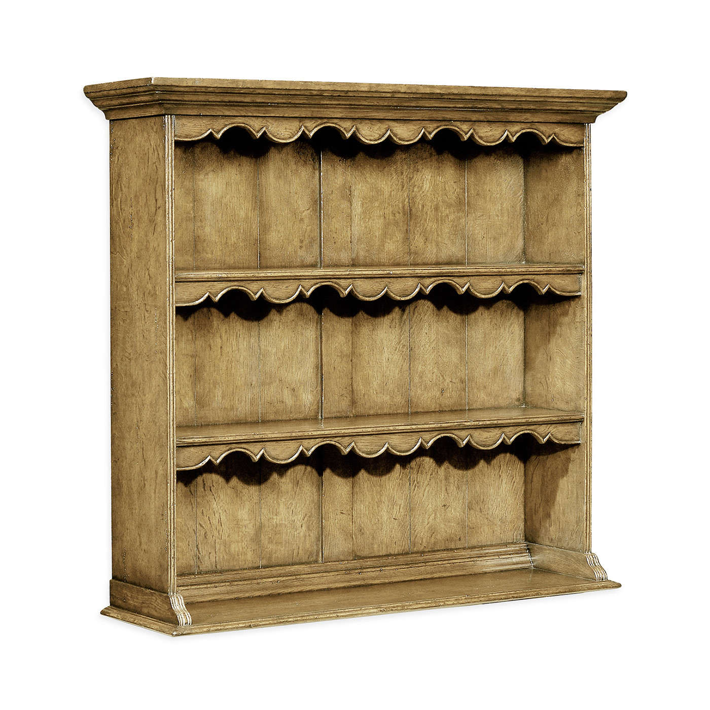 Natural Oak Hanging Shelf Unit without Hooks