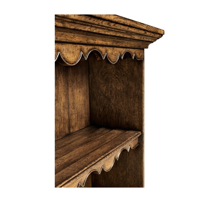 Dark Oak Hanging Shelf Unit without Hooks