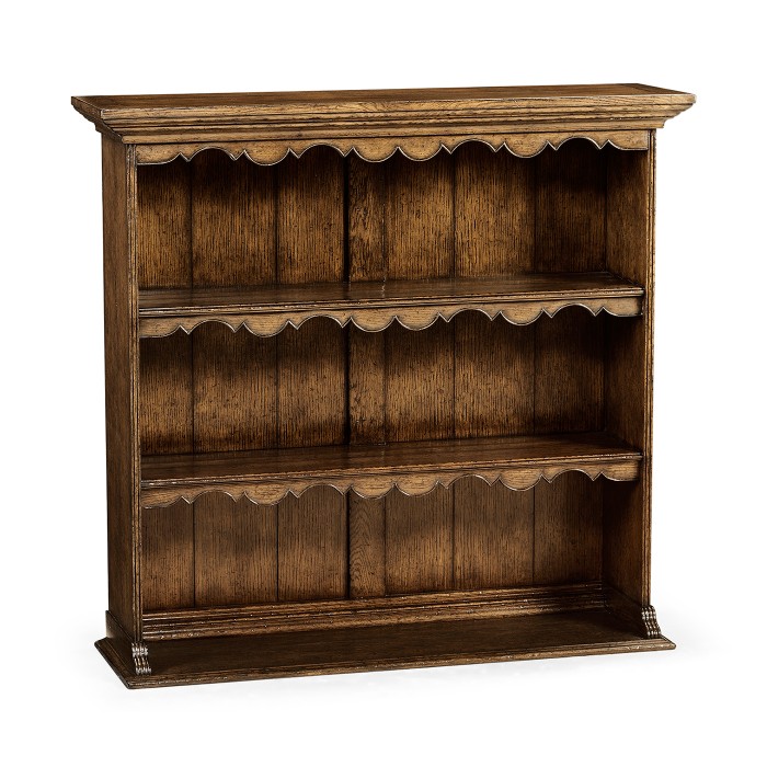 Dark Oak Hanging Shelf Unit without Hooks