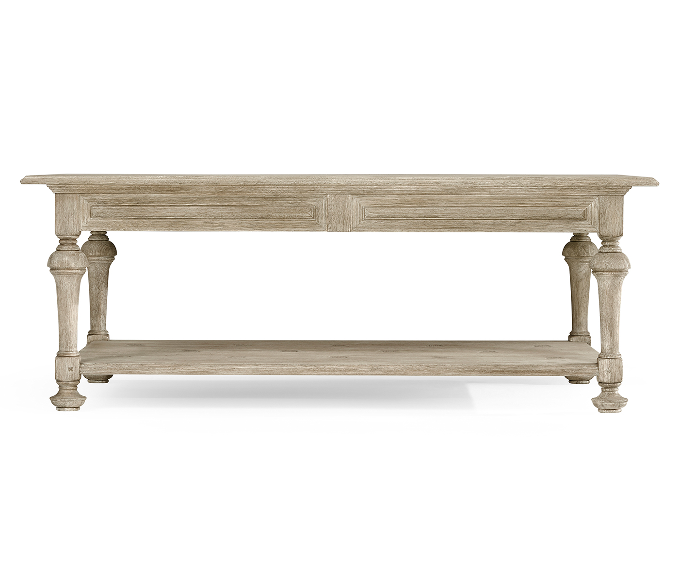 Elizabethan Style Grey Oak Coffee Table