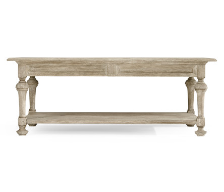 Elizabethan Style Grey Oak Coffee Table