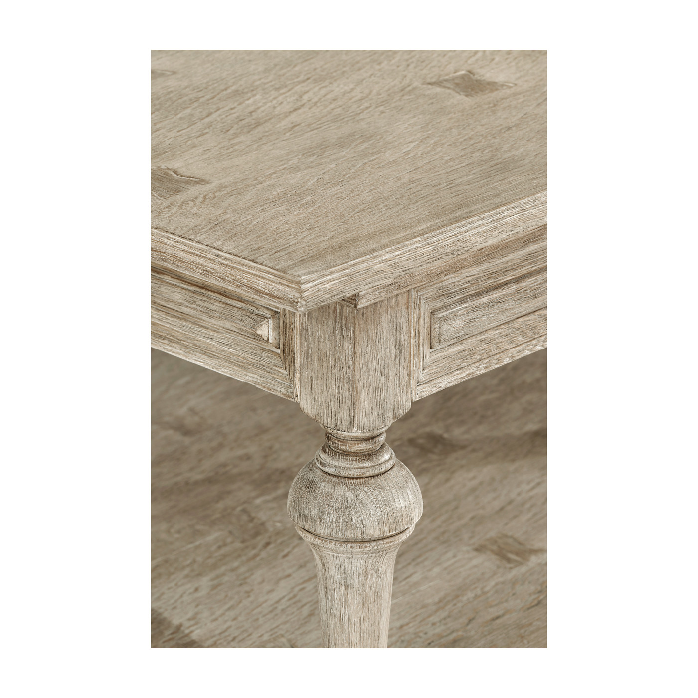 Elizabethan Style Grey Oak Coffee Table