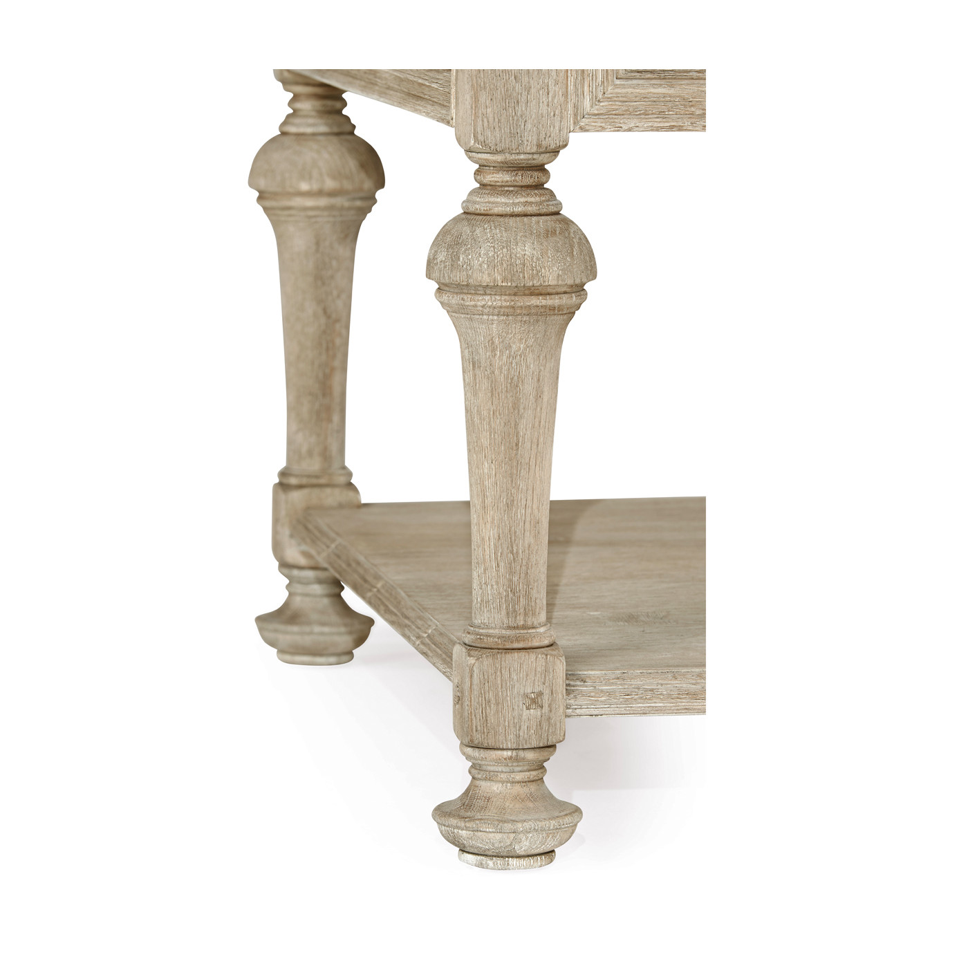 Elizabethan Style Grey Oak Coffee Table