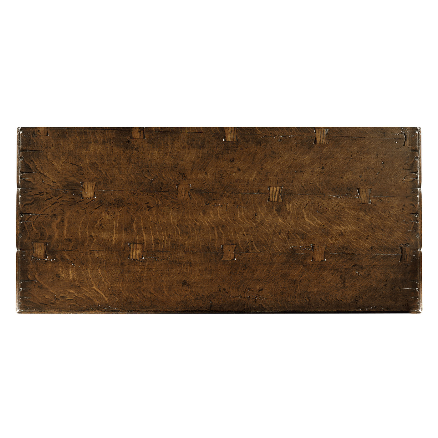 Elizabethan Style Dark Oak Coffee Table