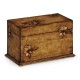 Walnut Raised Floral Rectangular Box