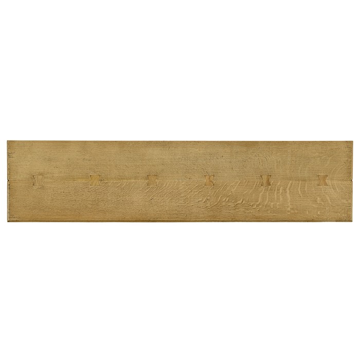 Large Elizabethan Style Natural Oak Console