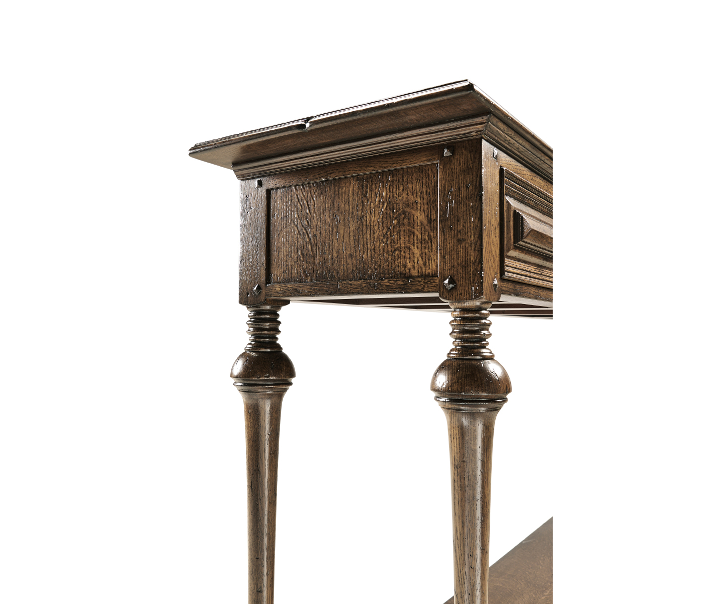 Large Elizabethan Style Dark Oak Console