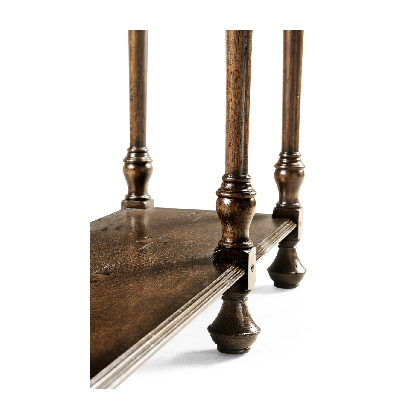 Large Elizabethan Style Dark Oak Console