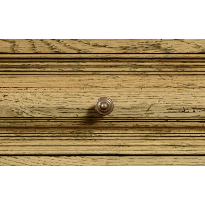 Elizabethan Style Natural Oak Rectangular Side Table