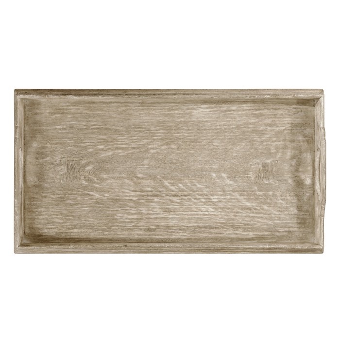 Elizabethan Style Grey Oak Tray Table