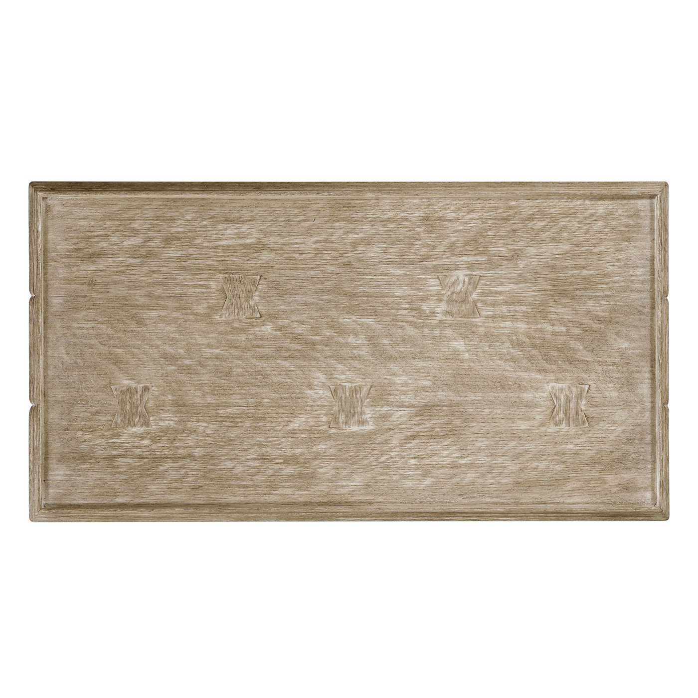 Elizabethan Style Grey Oak Tray Table