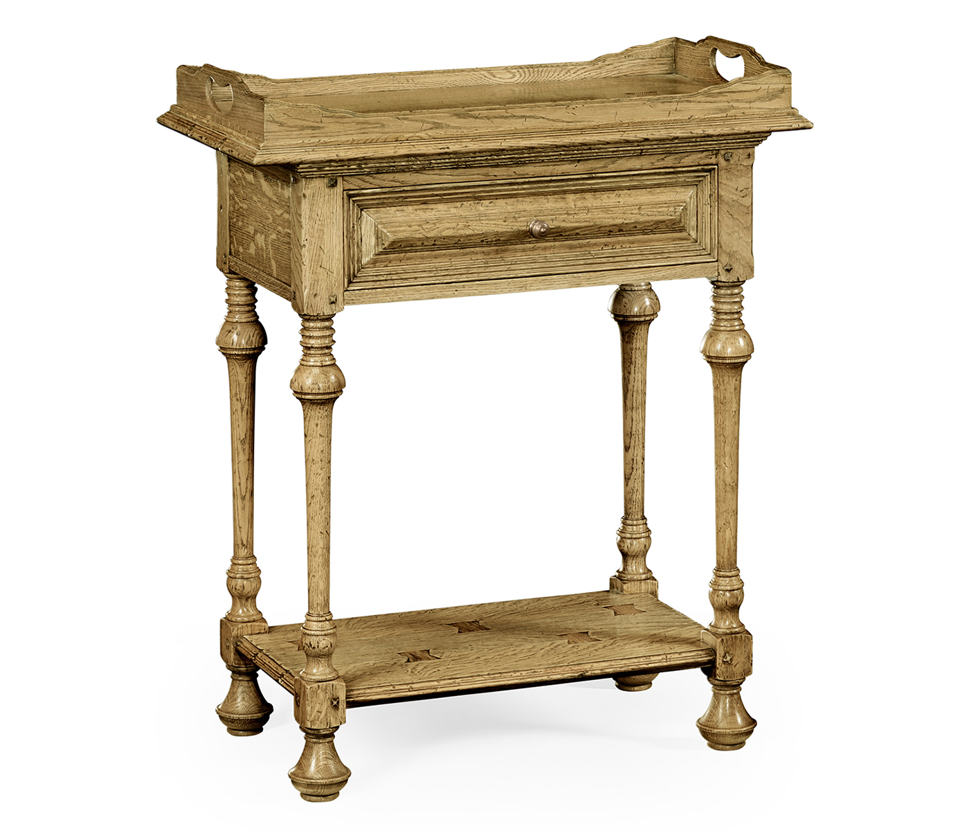 Elizabethan Style Natural Oak Tray Table