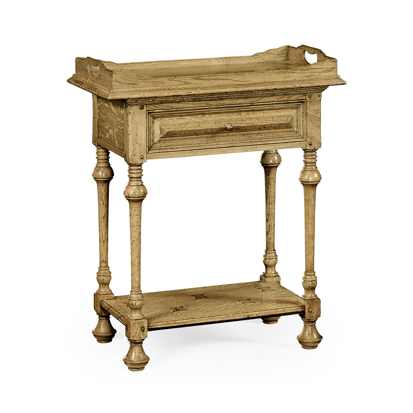 Elizabethan Style Natural Oak Tray Table