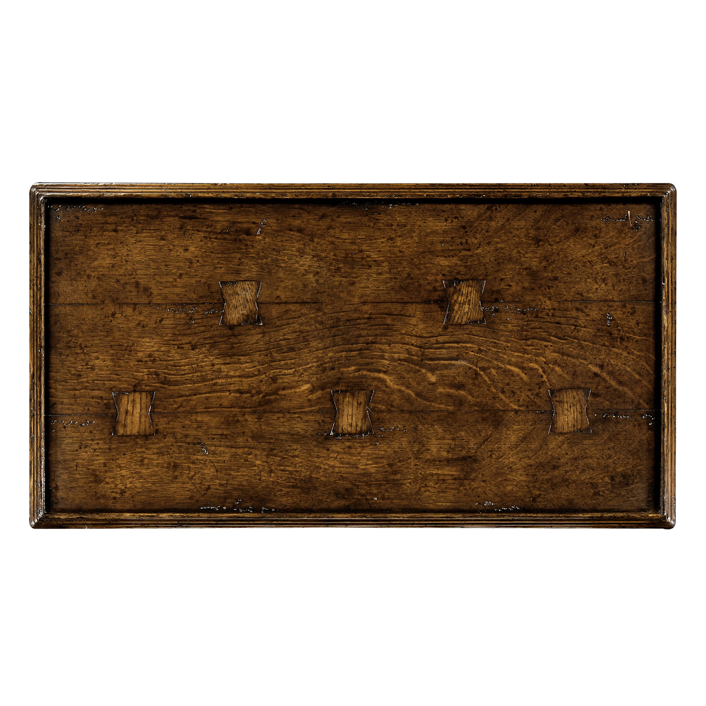 Elizabethan Style Dark Oak Tray Table