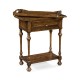 Elizabethan Style Dark Oak Tray Table