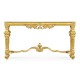 Marble Topped Baroque Gilded Console