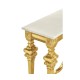 Marble Topped Baroque Gilded Console