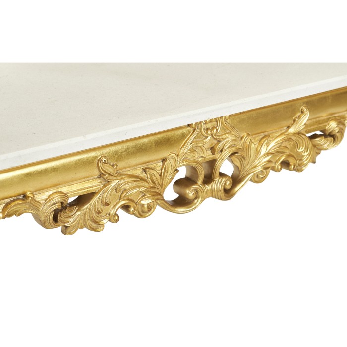 Marble Topped Baroque Gilded Console