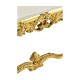 Marble Topped Baroque Gilded Console