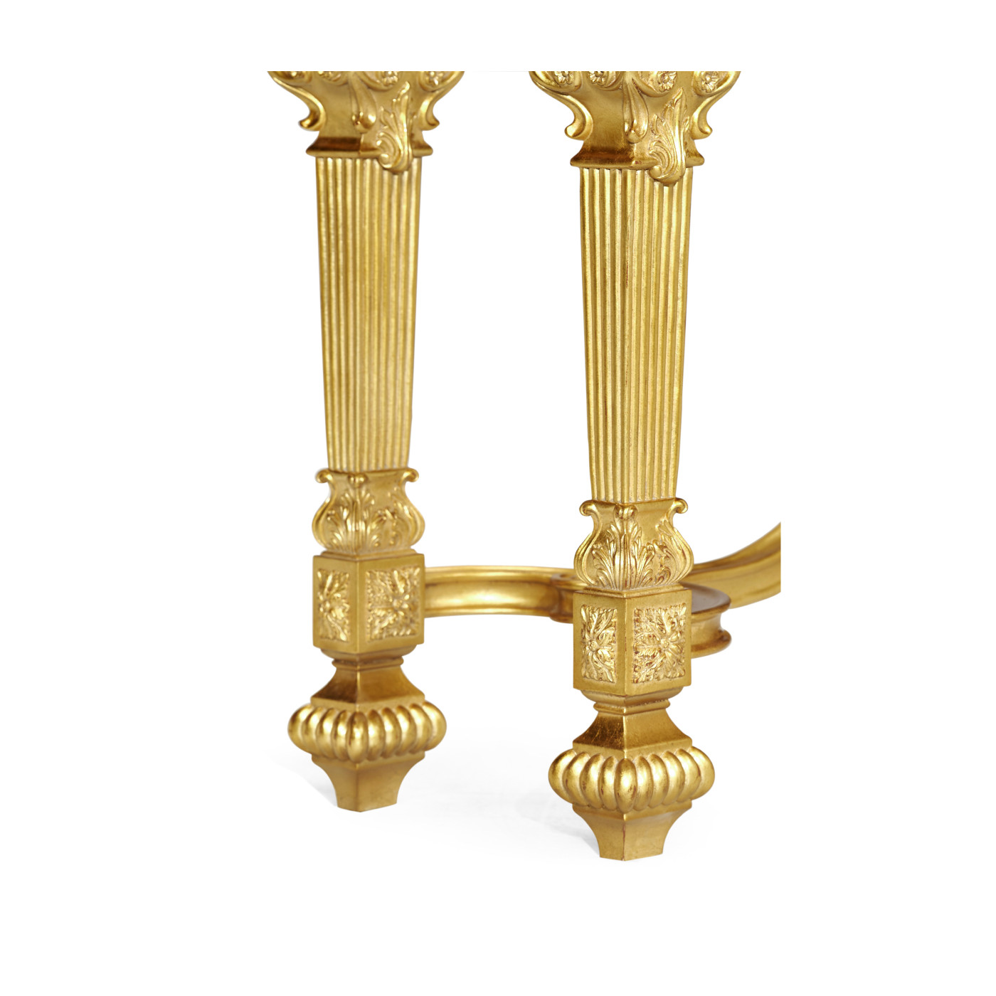 Marble Topped Baroque Gilded Console