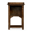 Elizabethan Style Dark Oak Bedside Table