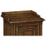 Elizabethan Style Dark Oak Bedside Table