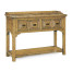 Tudor Style Natural Oak Buffet Or Serving Table
