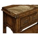 Tudor Style Dark Oak Buffet Or Serving Table
