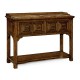 Tudor Style Dark Oak Buffet Or Serving Table