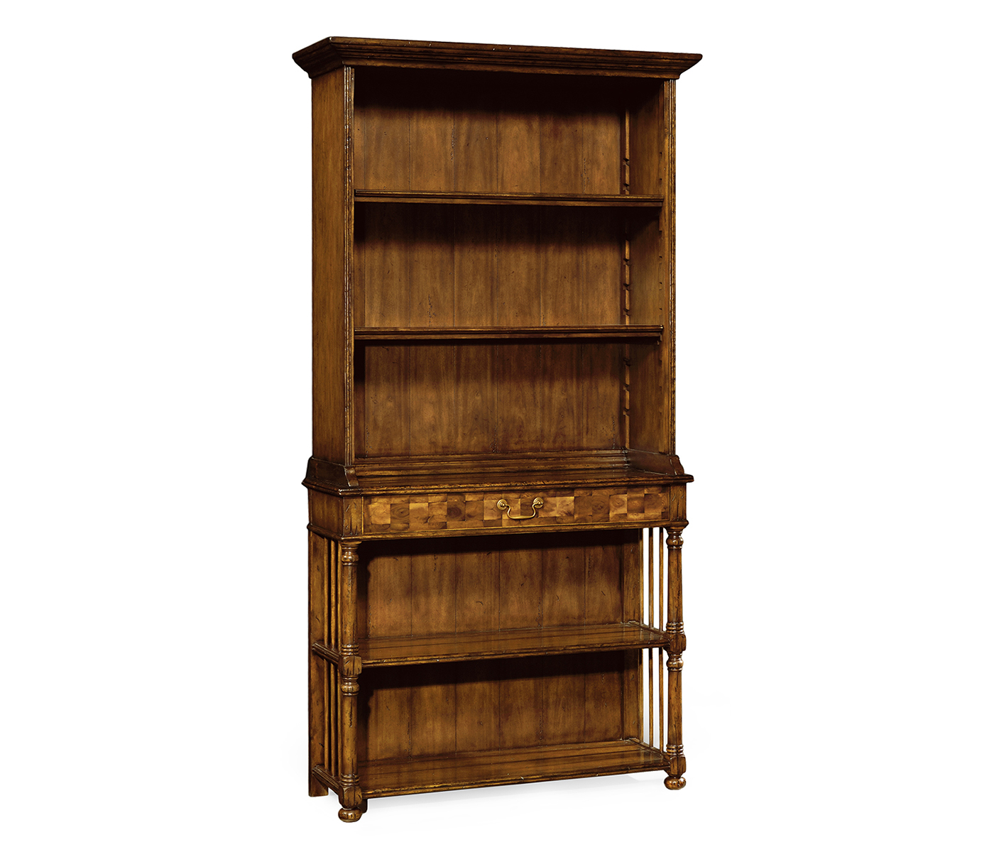Walnut Tall Bookcase