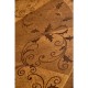 Walnut lamp table with satinwood inlaid top