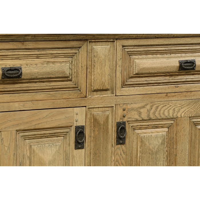 Tudorbethan Natural Oak China Cabinet