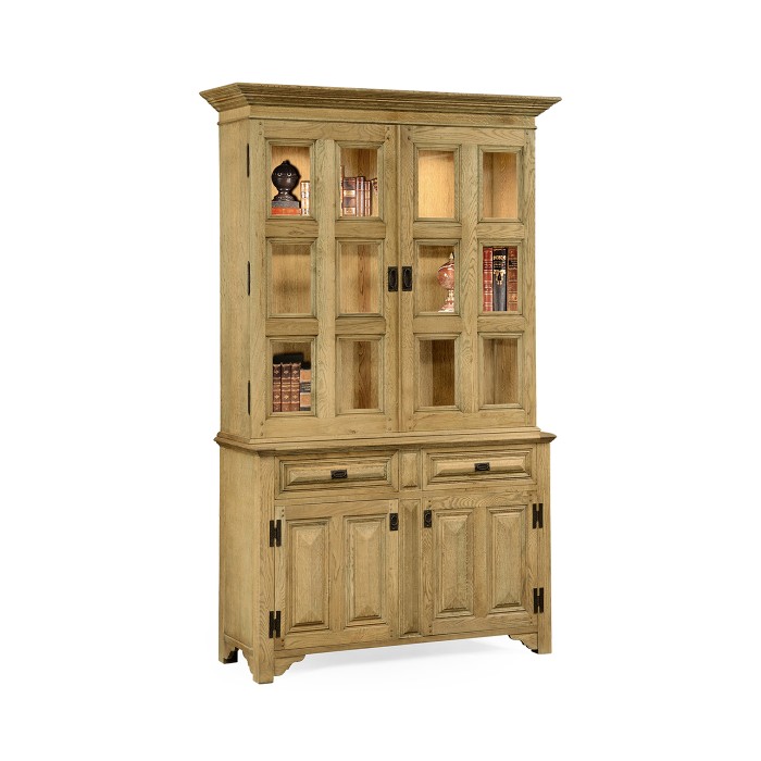 Tudorbethan Natural Oak China Cabinet