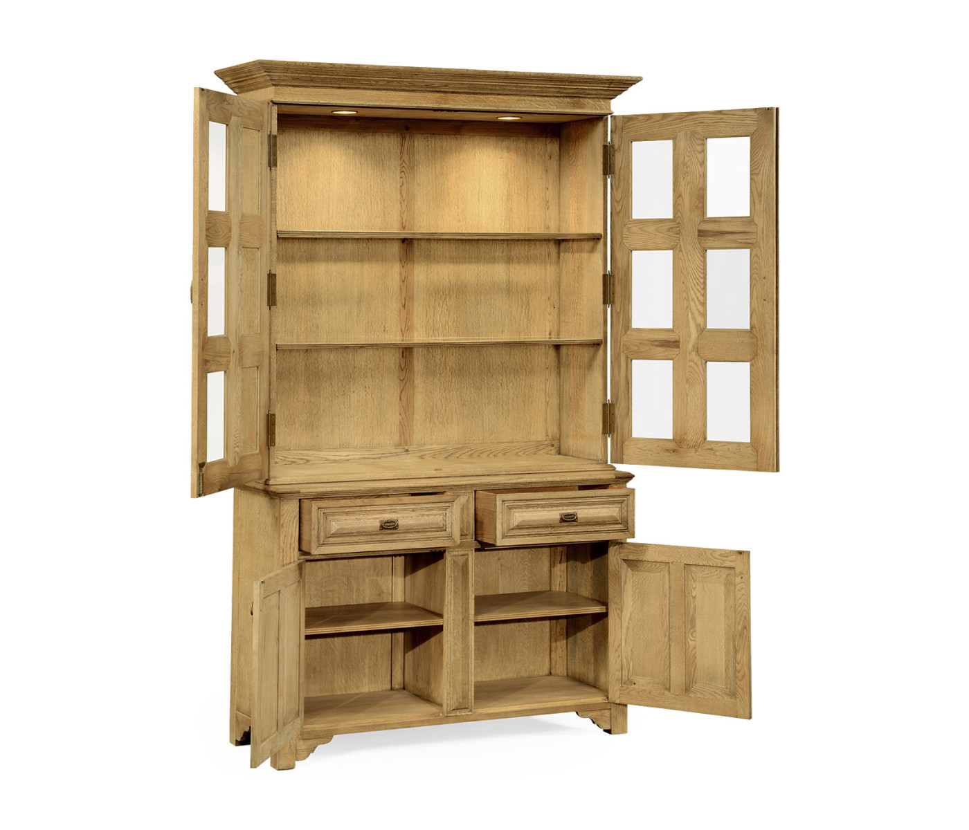 Tudorbethan Natural Oak China Cabinet