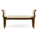 Neo-classical Walnut Bench