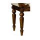Neo-classical Walnut Bench