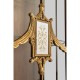 Narrow Satinwood Display Cabinet