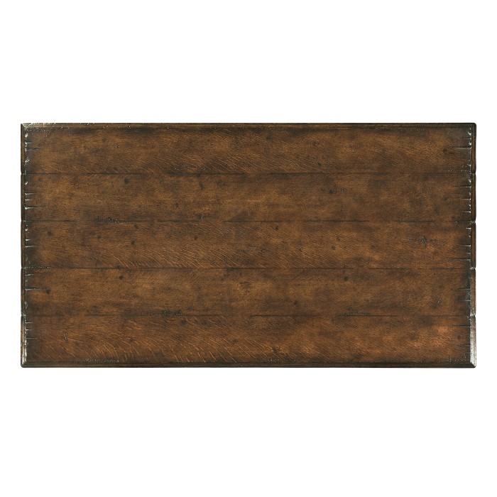 Small Elizabethan Dark Oak Desk