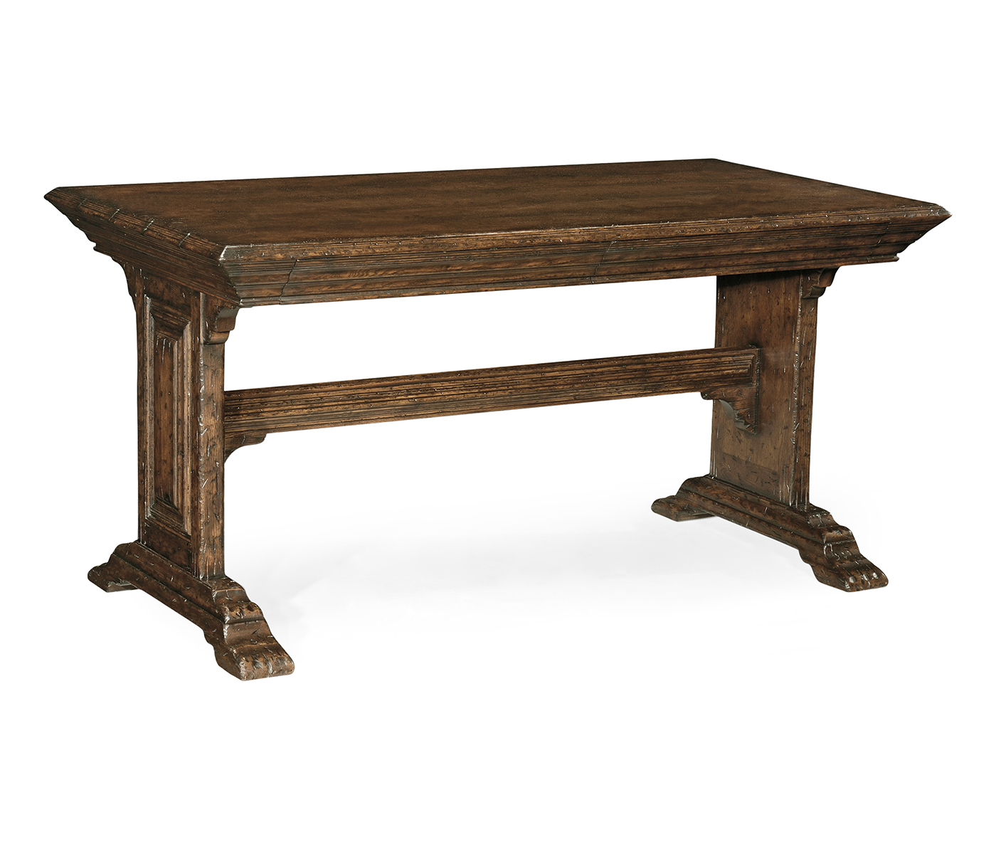 Small Elizabethan Dark Oak Desk