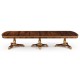 Triple Pedestal Dining Table (Gilded) 158